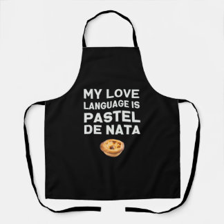 Meine Liebe ist Pastel de Nata Schürze