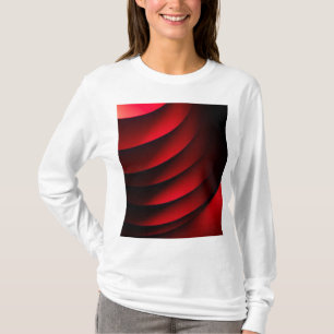 meine Liebe ist rot und Kreise T-Shirt
