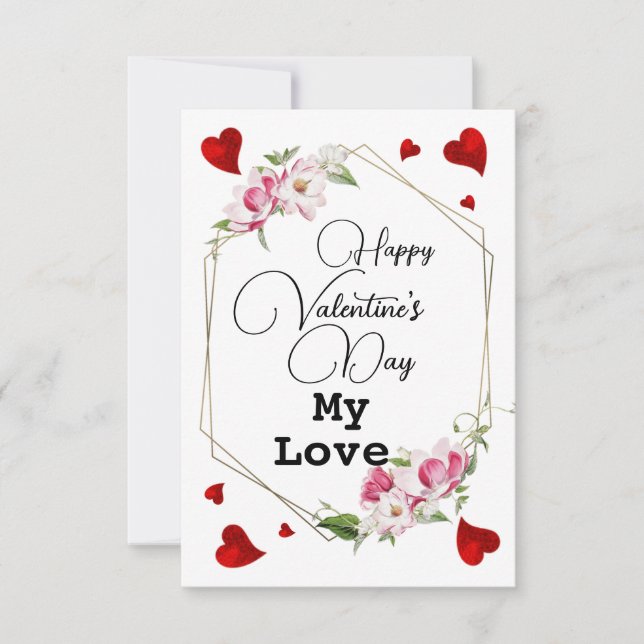 Meine Liebe Karte (Vorderseite)