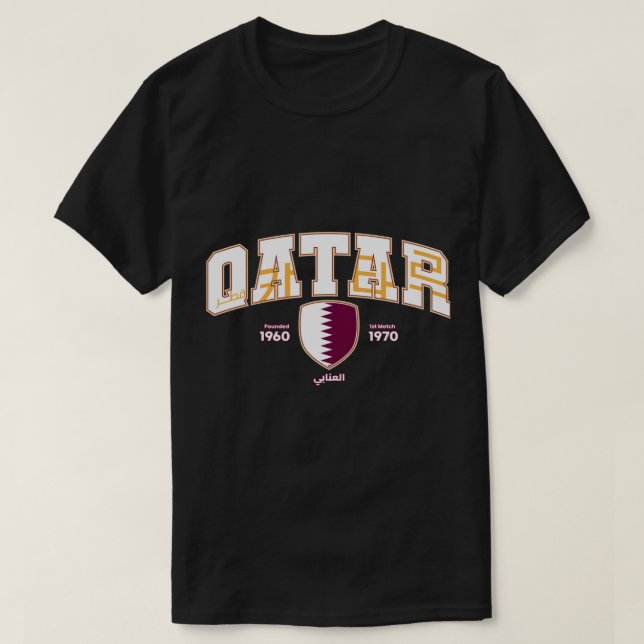 Meine Liebe Katar. T-Shirt (Design vorne)