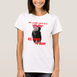 Meine Liebe Leben ist ein Skelett Alle Knochen kei T-Shirt