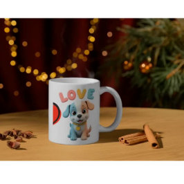 Meine Liebe mein Haustier Saga Minimalistisch das  Kaffeetasse