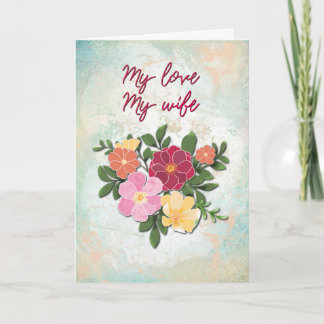Meine Liebe, meine Frau Karte