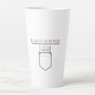 Meine Liebe passt in meine Tasche Milchtasse