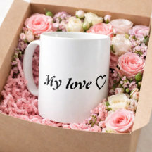 Meine Liebe ❤️ - Romantisches Minimalistisches Zit