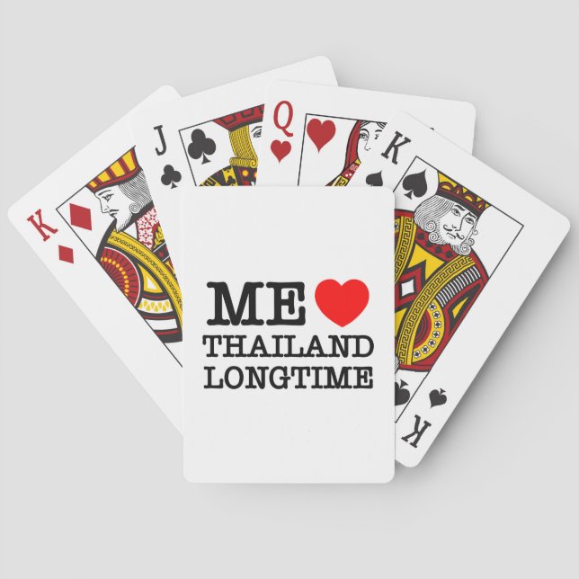 MEINE LIEBE THAILAND LANGZEIT SPIELKARTEN (Rückseite)