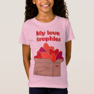 Meine Liebe-Trophäen in Schachtel voller Valentinh T-Shirt