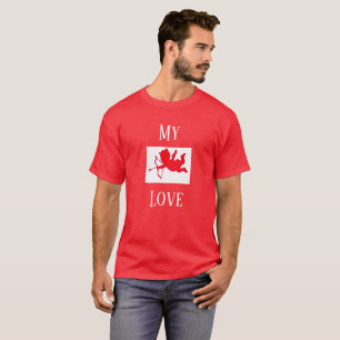 Meine Liebe Valentinstag Herren-Feiertagsgeschenk T-Shirt