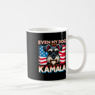 Meine Lieben Kamala Usa Flag Kamala Harris Dog Lov Kaffeetasse