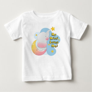 Meine Lieben Mimi ich Elefant Baby T-shirt