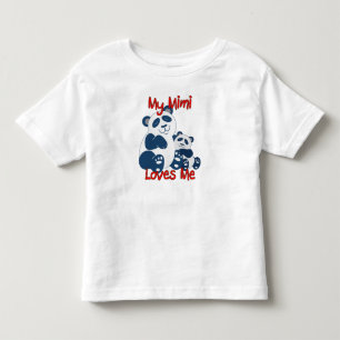 Meine Lieben Mimi ich Panda Kleinkind T-shirt
