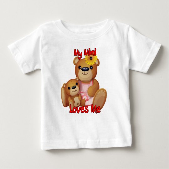 Meine Lieben Mimi ich Teddy-Bär Baby T-shirt