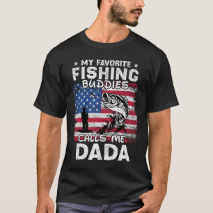 Meine Lieblings-Angelbuddies nennen mich Dada Fisc T-Shirt