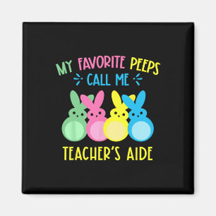 Meine Lieblings-Bunnies nennen mich Lehrerin Niedl Magnet