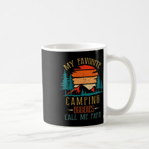 Meine Lieblings-Camping-Kumpels nennen mich Papa L Kaffeetasse