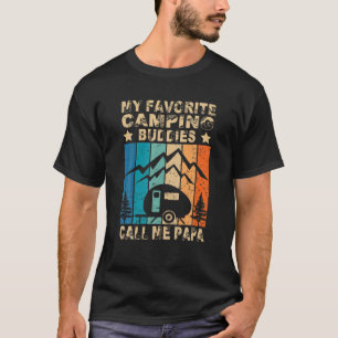 Meine Lieblings-Camping-Kumpels nennen mich Papa T-Shirt