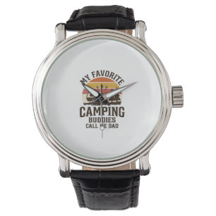 Meine Lieblings-Camping-Kumpels nennen mich Papa V Armbanduhr