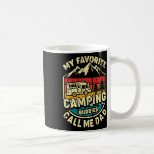 Meine Lieblings-Camping-Kumpels nennen mich Papa V Kaffeetasse