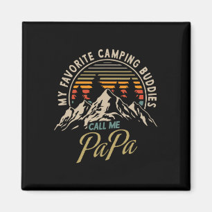 Meine Lieblings-Camping-Kumpels nennen mich Papa V Magnet
