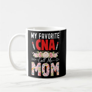 Meine Lieblings-DNA nennt mich Mama Blumenmutter T Kaffeetasse