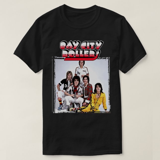 Meine Lieblings-Leute Band Bay City Rollers Music  T-Shirt (Design vorne)