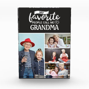 Meine Lieblings-Leute nennen mich  4 Familienkolle Fotoblock