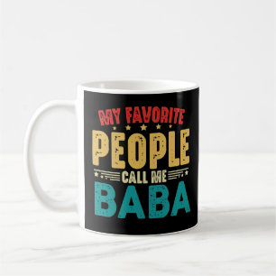 Meine Lieblings-Leute nennen mich Baba Vintag Funn Kaffeetasse