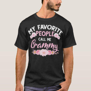 Meine Lieblings-Leute nennen mich Grammy Niedlich T-Shirt