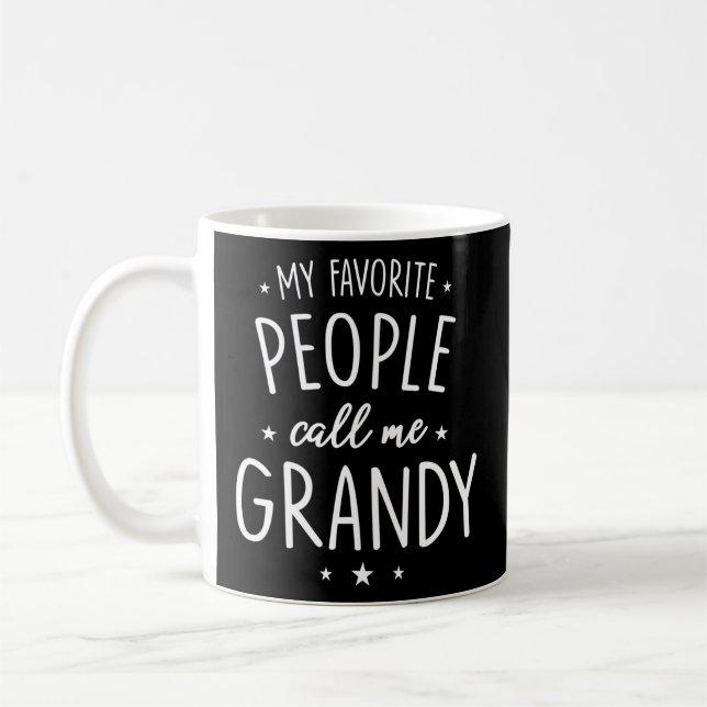 Meine Lieblings-Leute nennen mich Großmutter Kaffeetasse (Links)