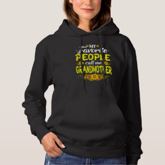 Meine Lieblings-Leute nennen mich Großmutter Niedl Hoodie
