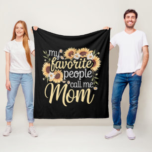 Meine Lieblings-Leute nennen mich Mama Fleecedecke