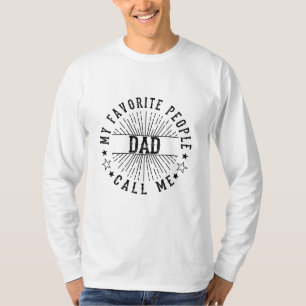 Meine Lieblings-Leute nennen mich Minimalismus-Sti T-Shirt