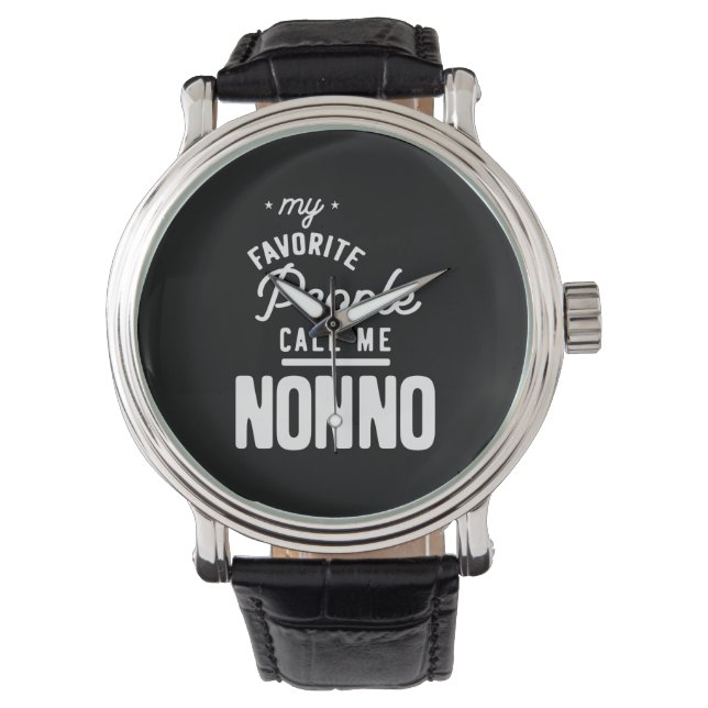 Meine Lieblings-Leute nennen mich Nonno Armbanduhr (Vorderseite)