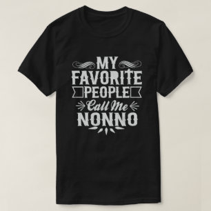 Meine Lieblings-Leute nennen mich Nonno Funny Opa T-Shirt