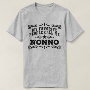 Meine Lieblings-Leute nennen mich Nonno T-Shirt