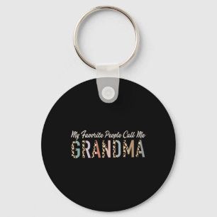 Meine Lieblings-Leute nennen mich Oma Geschenke Le Schlüsselanhänger