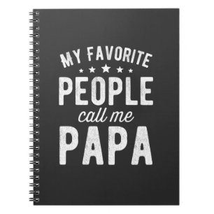 Meine Lieblings-Leute nennen mich Papa Notizblock