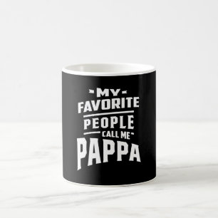 Meine Lieblings-Leute nennen mich Pappa - Vater Gr Kaffeetasse