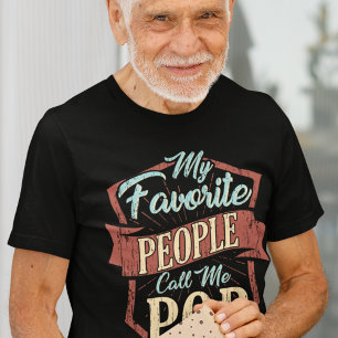 Meine Lieblings-Leute nennen mich Pop Vathers Day  Tri-Blend Shirt