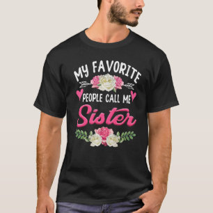 Meine Lieblings-Leute nennen mich Schwester Niedli T-Shirt
