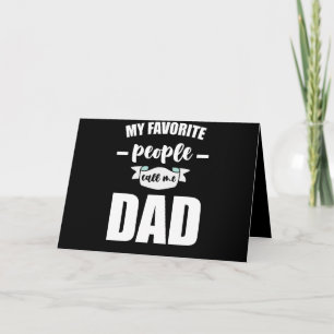 Meine Lieblings-Leute nennen mich Vater Vater New  Karte