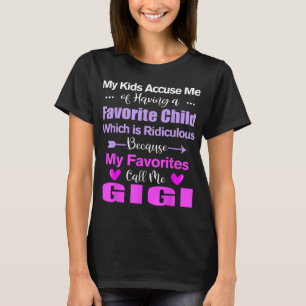 Meine Lieblings-nennen mich Gigi Funny Gigi T-Shirt