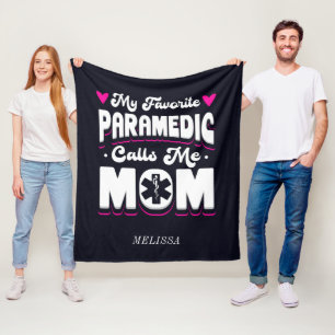 Meine Lieblings-Paramedizin nennt mich Mama Person Fleecedecke
