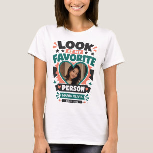 Meine Lieblings-Person Benutzerdefiniertes Paar T-Shirt