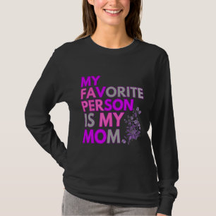 Meine Lieblings Person ist meine Mutter Teuer Mutt T-Shirt
