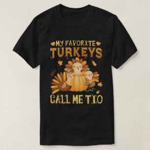 Meine Lieblings-Puter nennen mich Tio Lustiger Ern T-Shirt