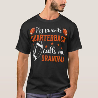 Meine Lieblings-Quarterback-Oma eines Football-Qua T-Shirt
