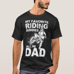 Meine Lieblings-Reitbuddies nennen mich Vater MOTO T-Shirt