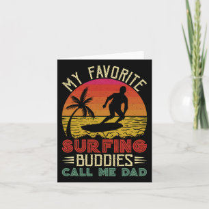 Meine Lieblings-Surfbuddies nennen mich Vater Vint Karte