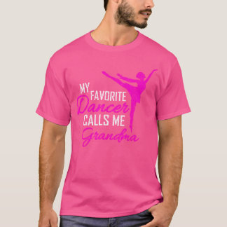 Meine Lieblings-Tänzerin nennt mich Oma - Tanzfrau T-Shirt